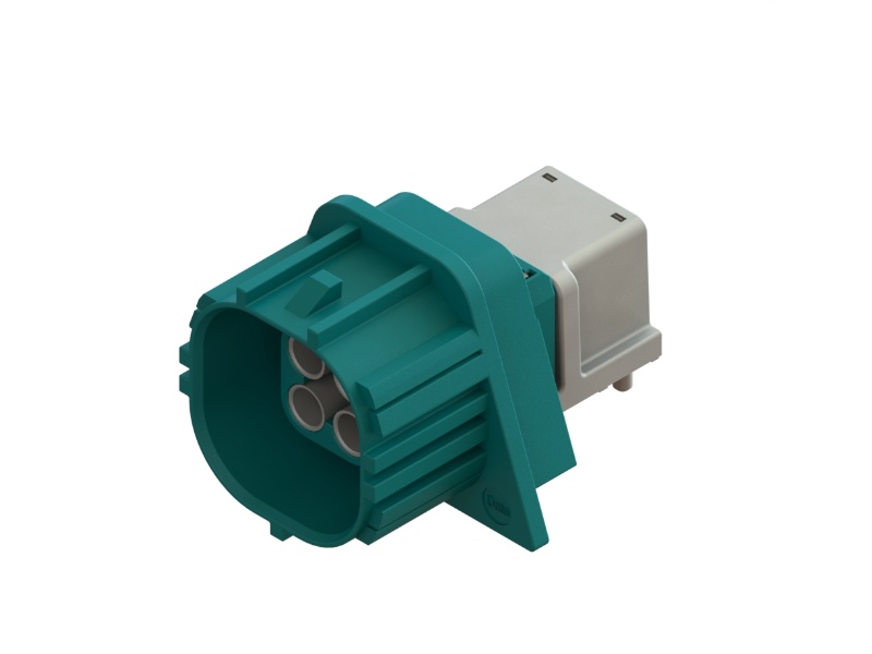MiniFakra Type A 4孔90°板端防水连接器